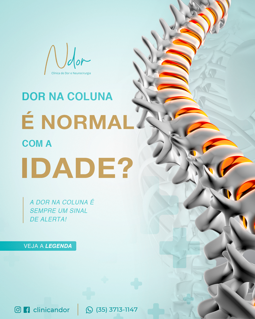 Dor na coluna é normal com a idade?
