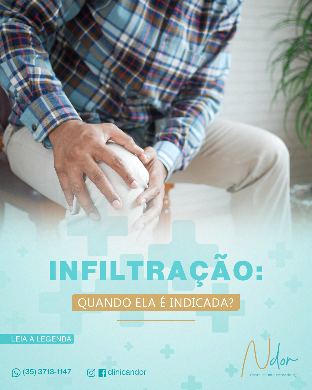 Infiltração: quando é indicada?