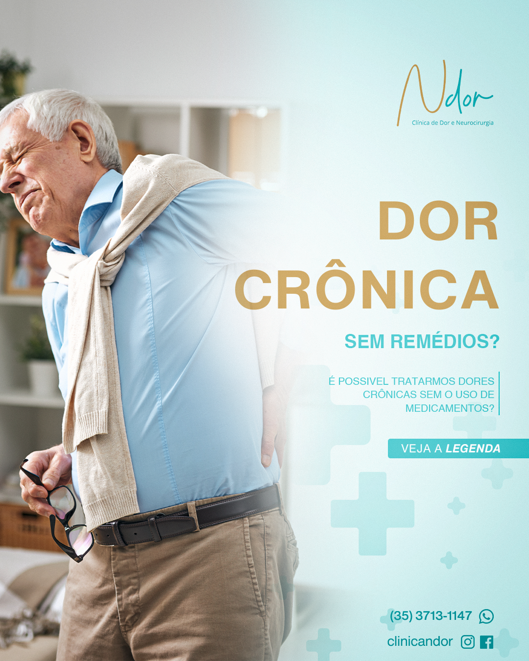 Dor crônica sem remédios? É possível!