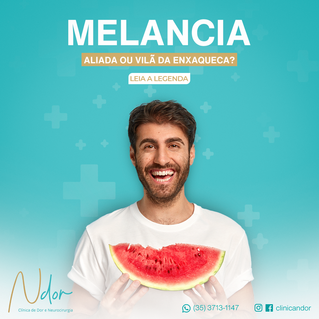 Melancia: Aliada ou Vilã da Enxaqueca?